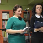 III-Salon-Literacki-2016_Gminna-Biblioteka-Publiczna-w-Janowie-prowadzace-Justyna-Siemion-z-lewej-i-Sylwia-Dziurkowska-z-prawej